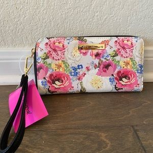 Betsy Johnson wristlet wallet